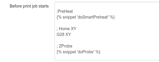 Smart Preheat example usage