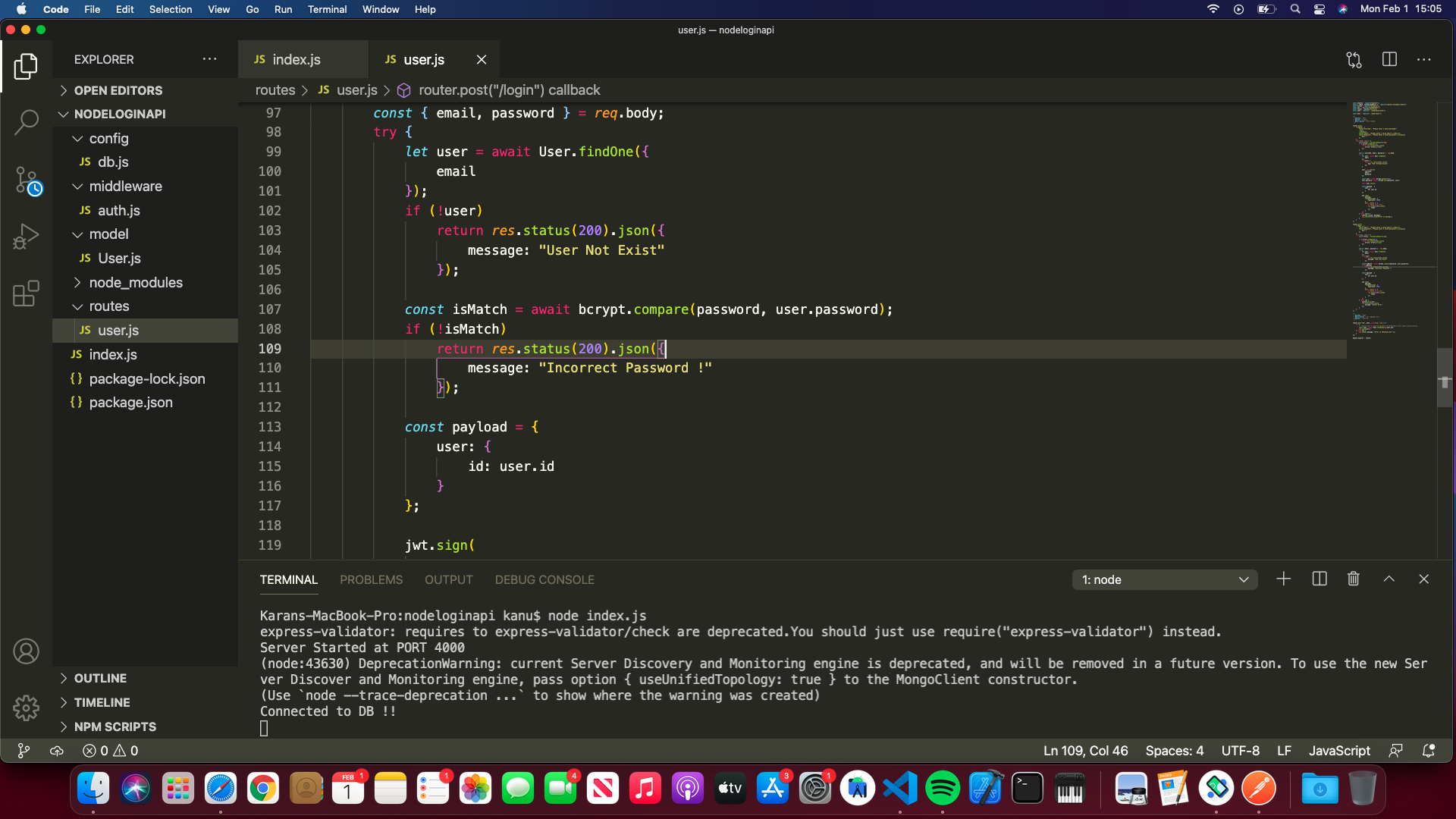 GitHub - kanulp/nodeLoginApp: A node.js login app with mongodb database.
