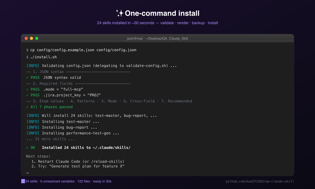 Install demo