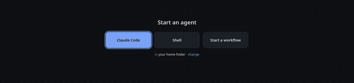 A real run: Planner, Builder and Reviewer handing off