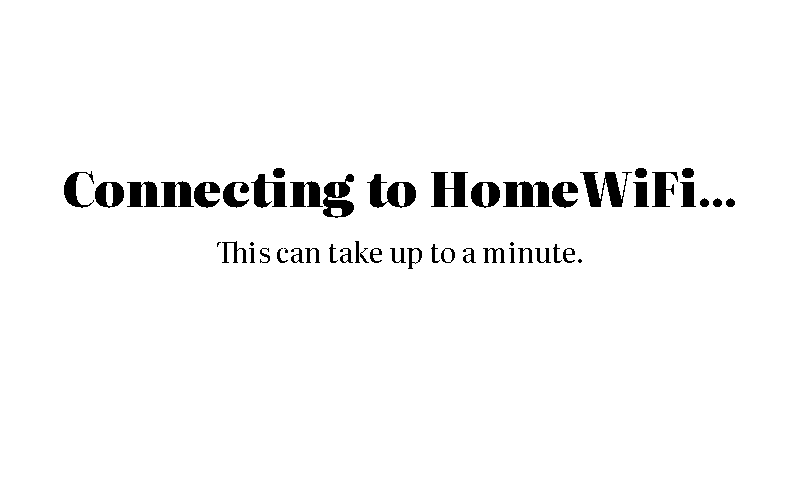 E-ink connecting splash
