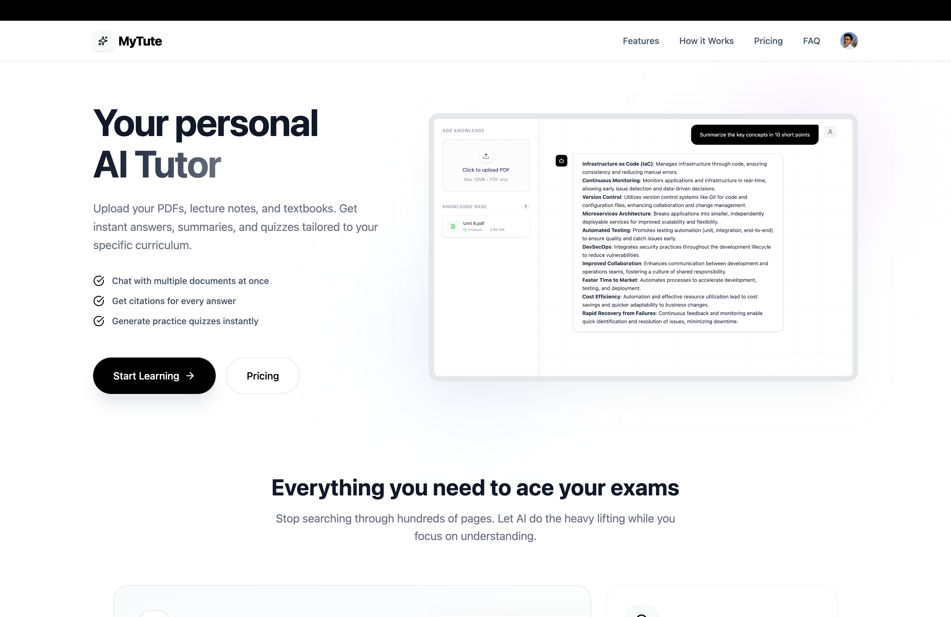 MyTute AI screenshot