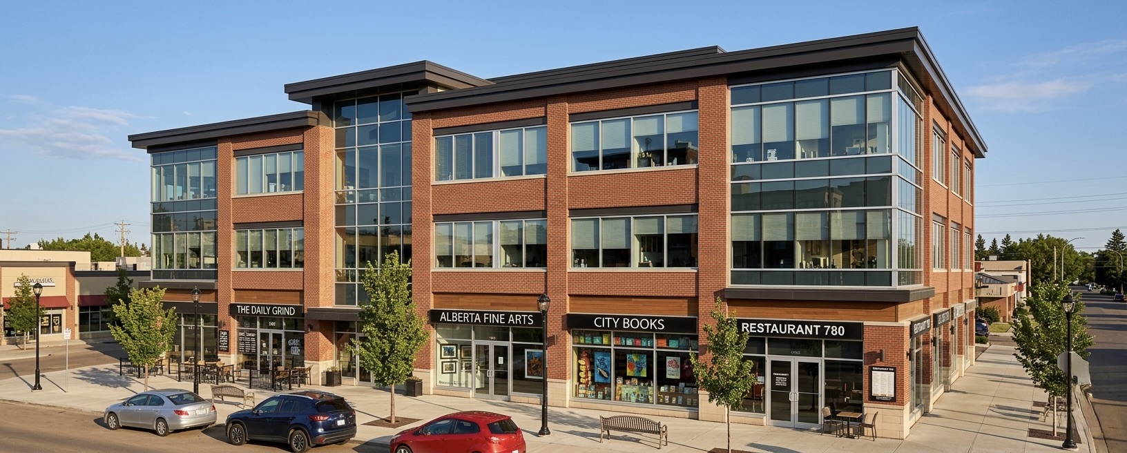 Modern commercial property Edmonton