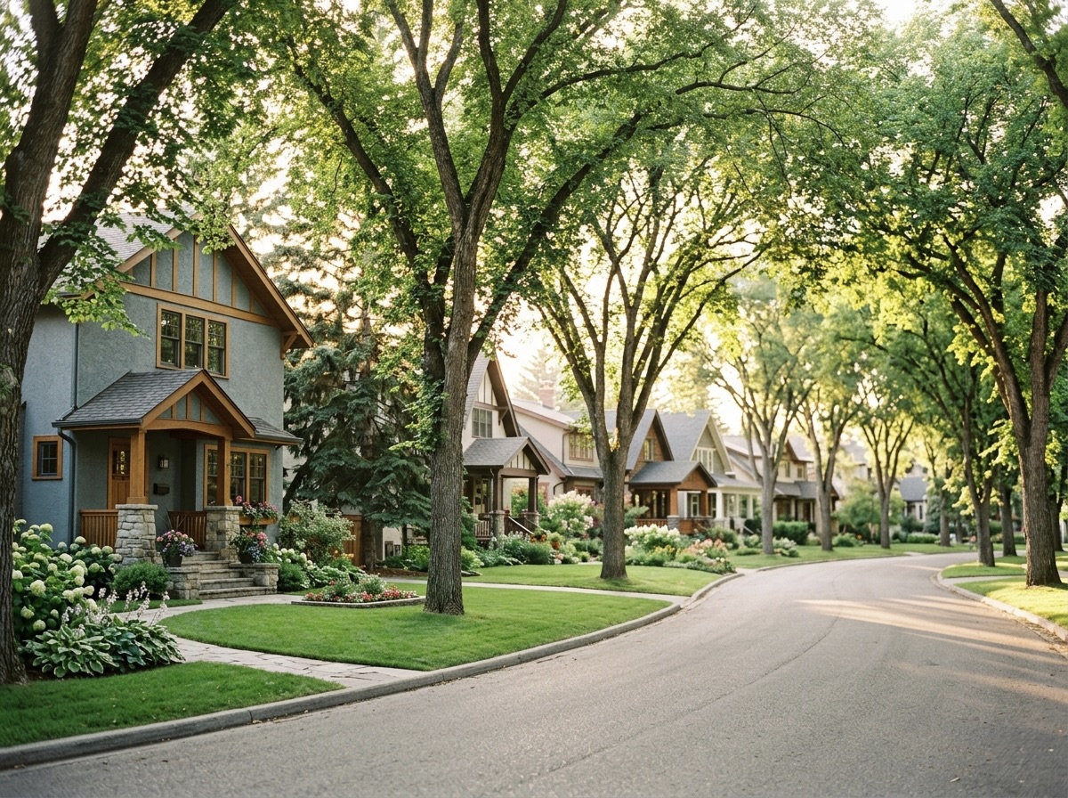 Edmonton residential neighbourhood
