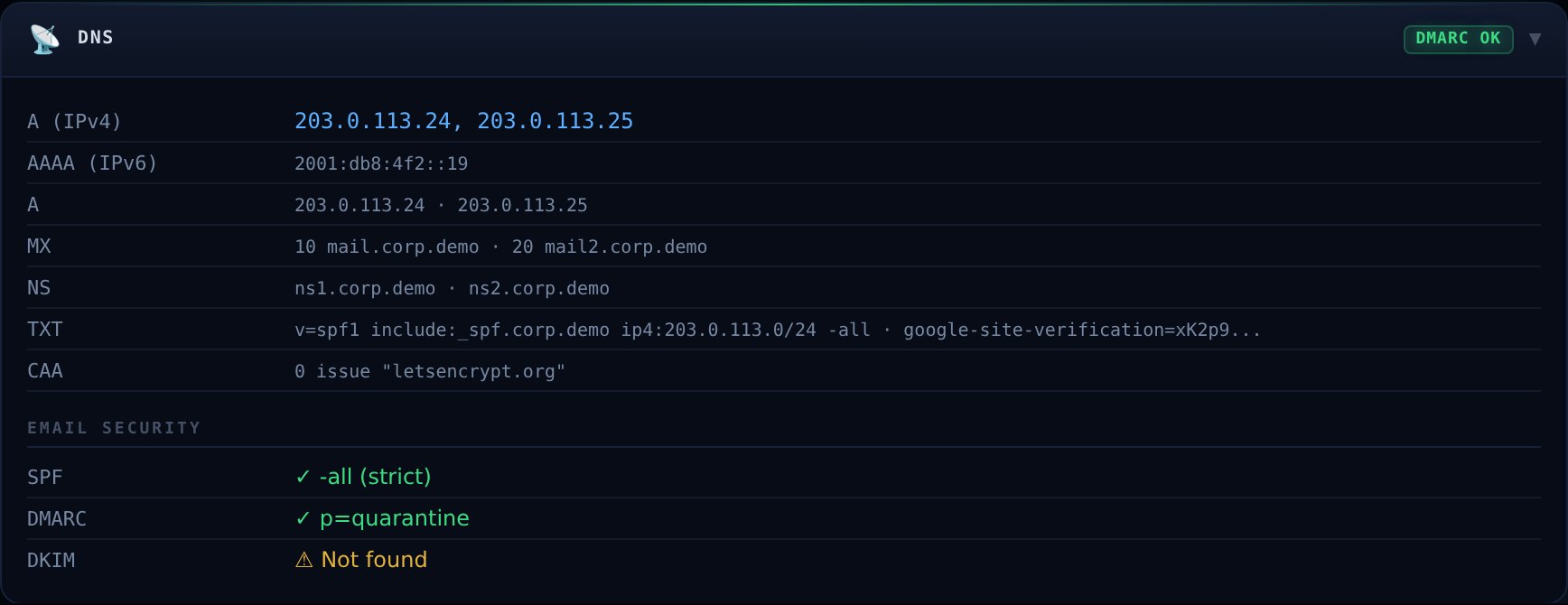 dns module