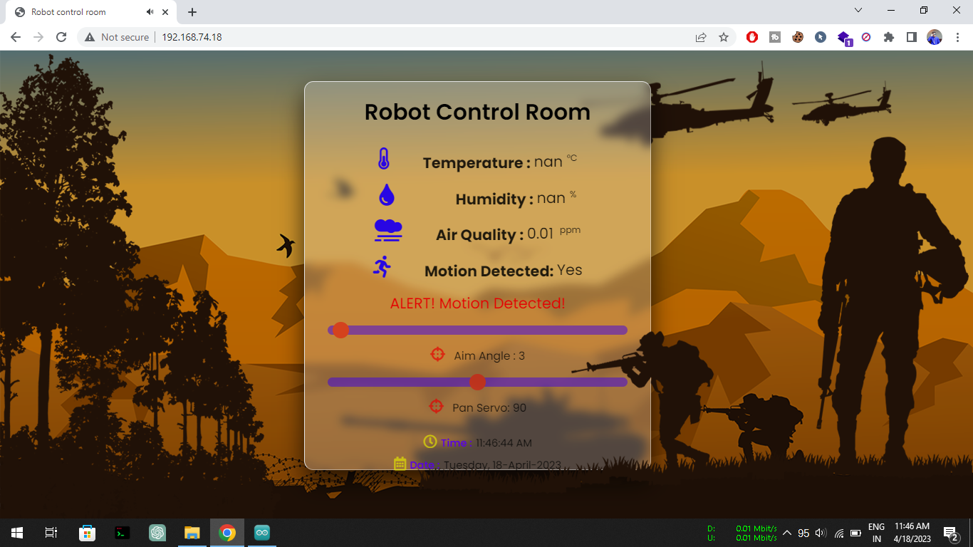 Sensor Testing