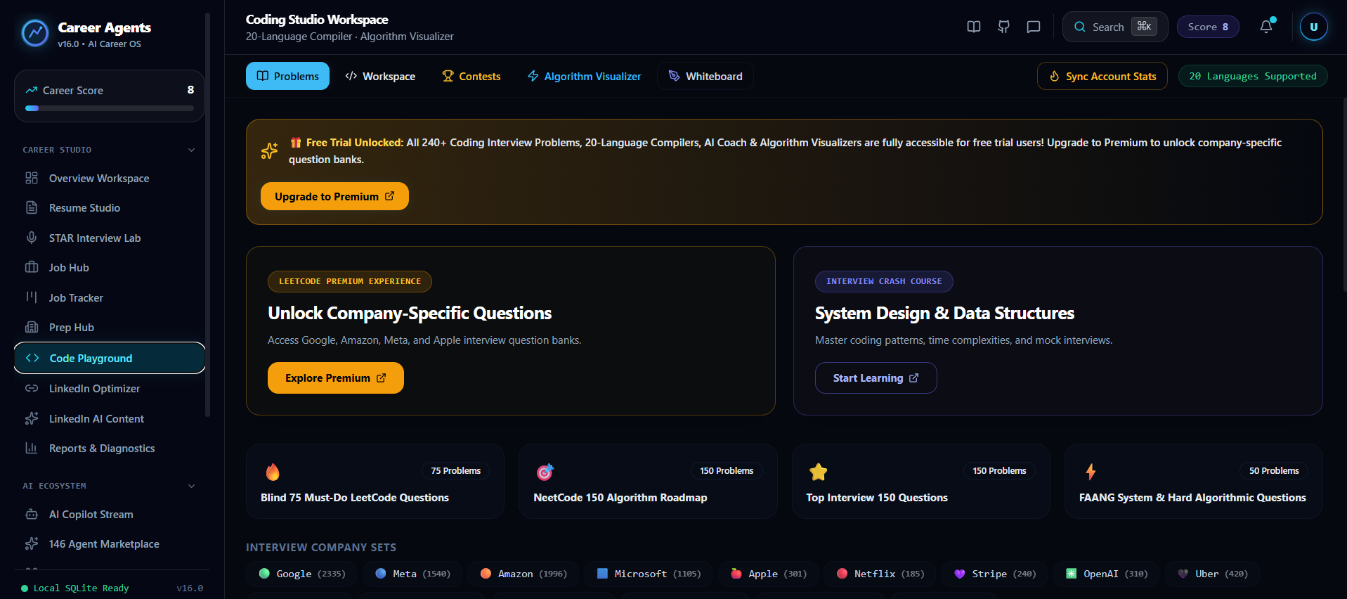 LeetCode Problem Catalog
