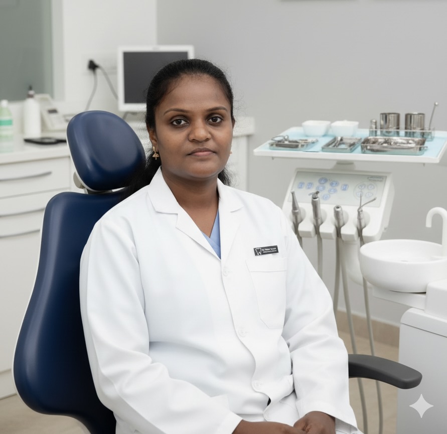 Dr. Melba Grace P., BDS - Chief Dental Surgeon