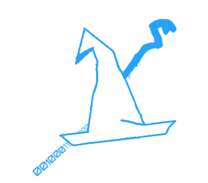 Wizard Staff Logo