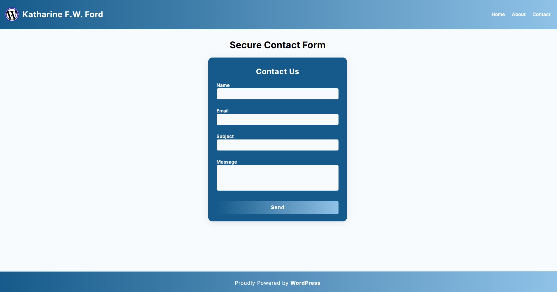 Contact Form