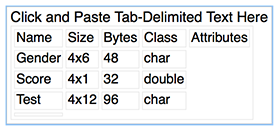 Click and paste