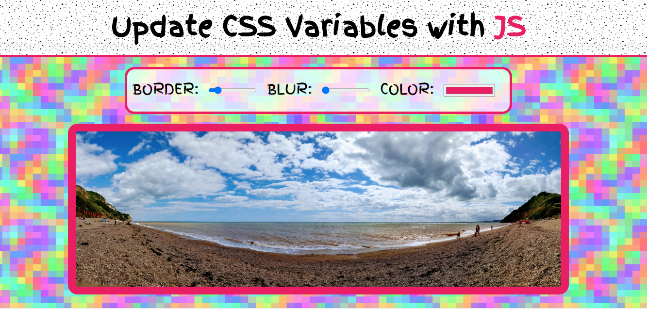 CSS variables & JS