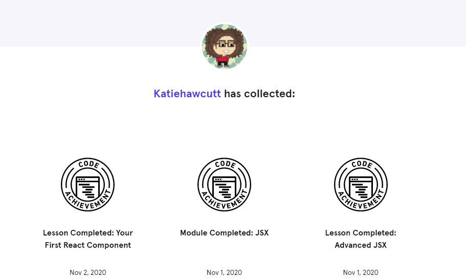 First module complete of React Course