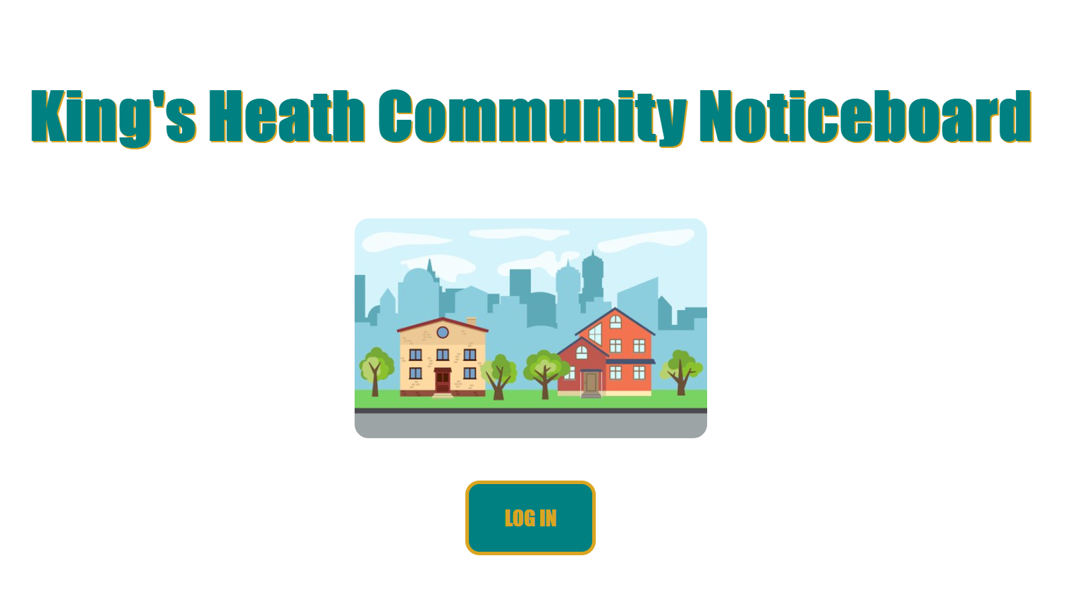 Community Noticeboard Homepage