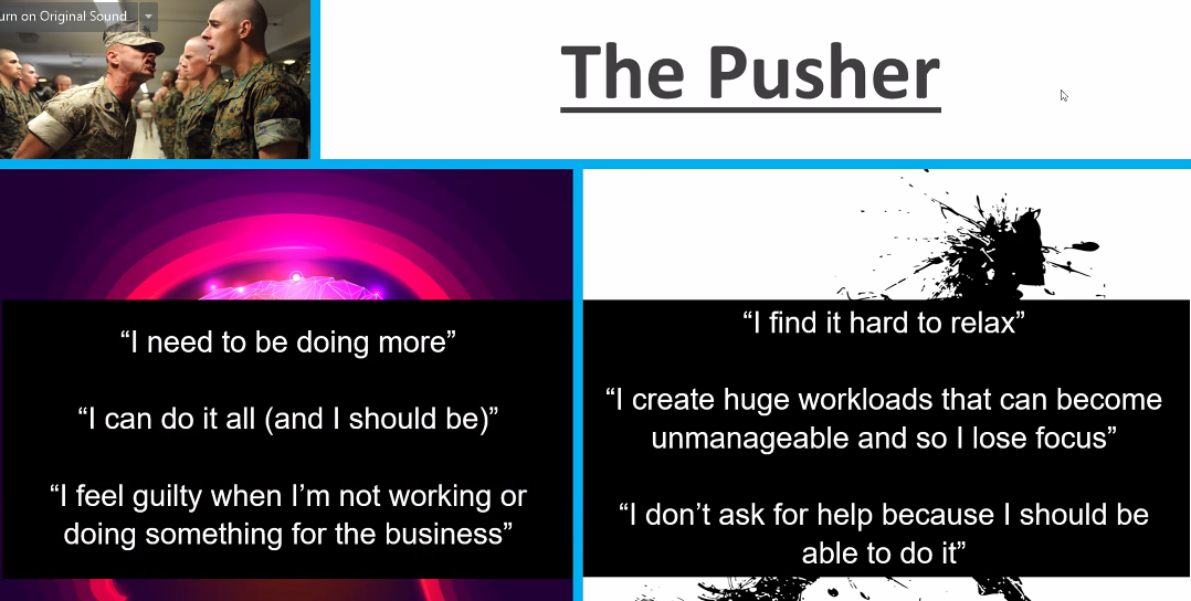 Pusher character traits