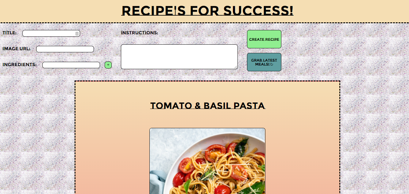 Recipe App