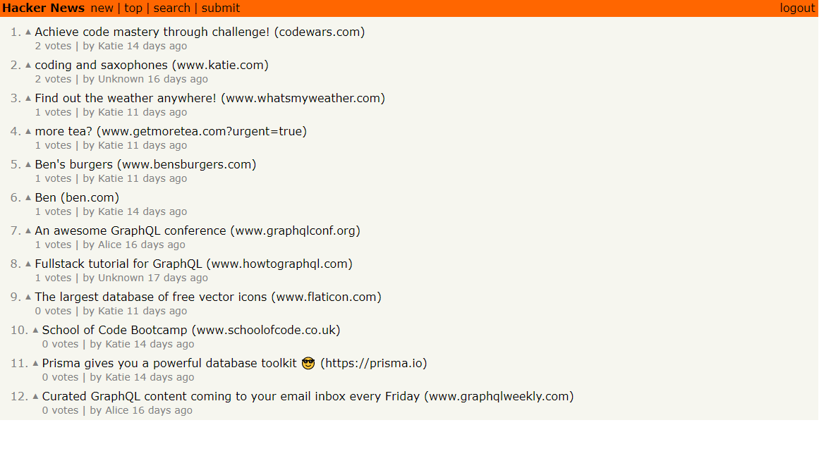 Top Page on Hacker News