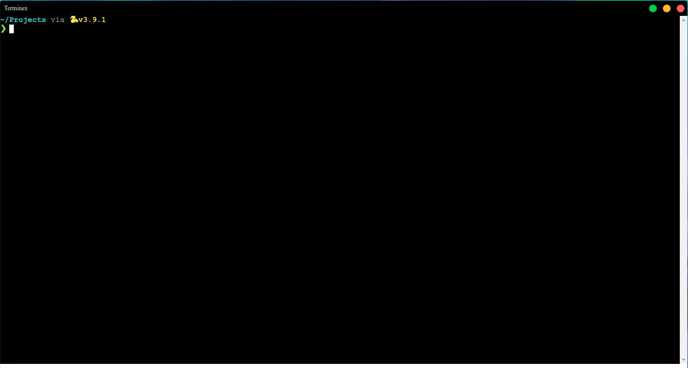 Terminex is a intuitive, simple and cross-platform terminal made using JS