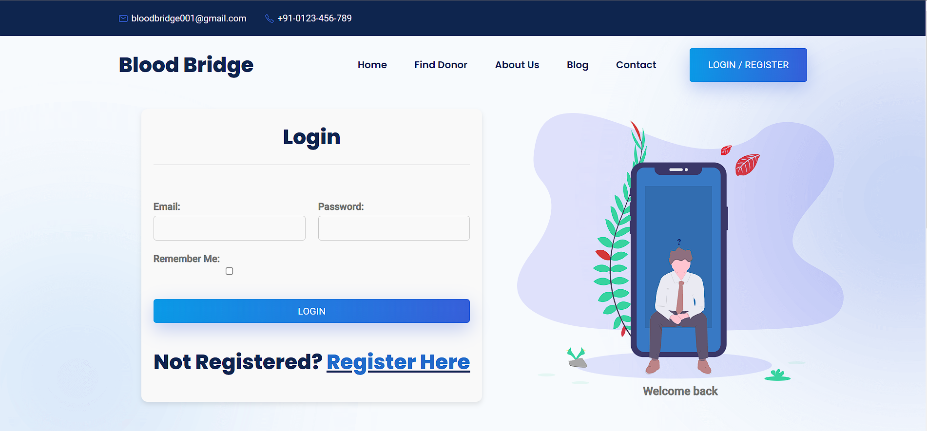 Login Page