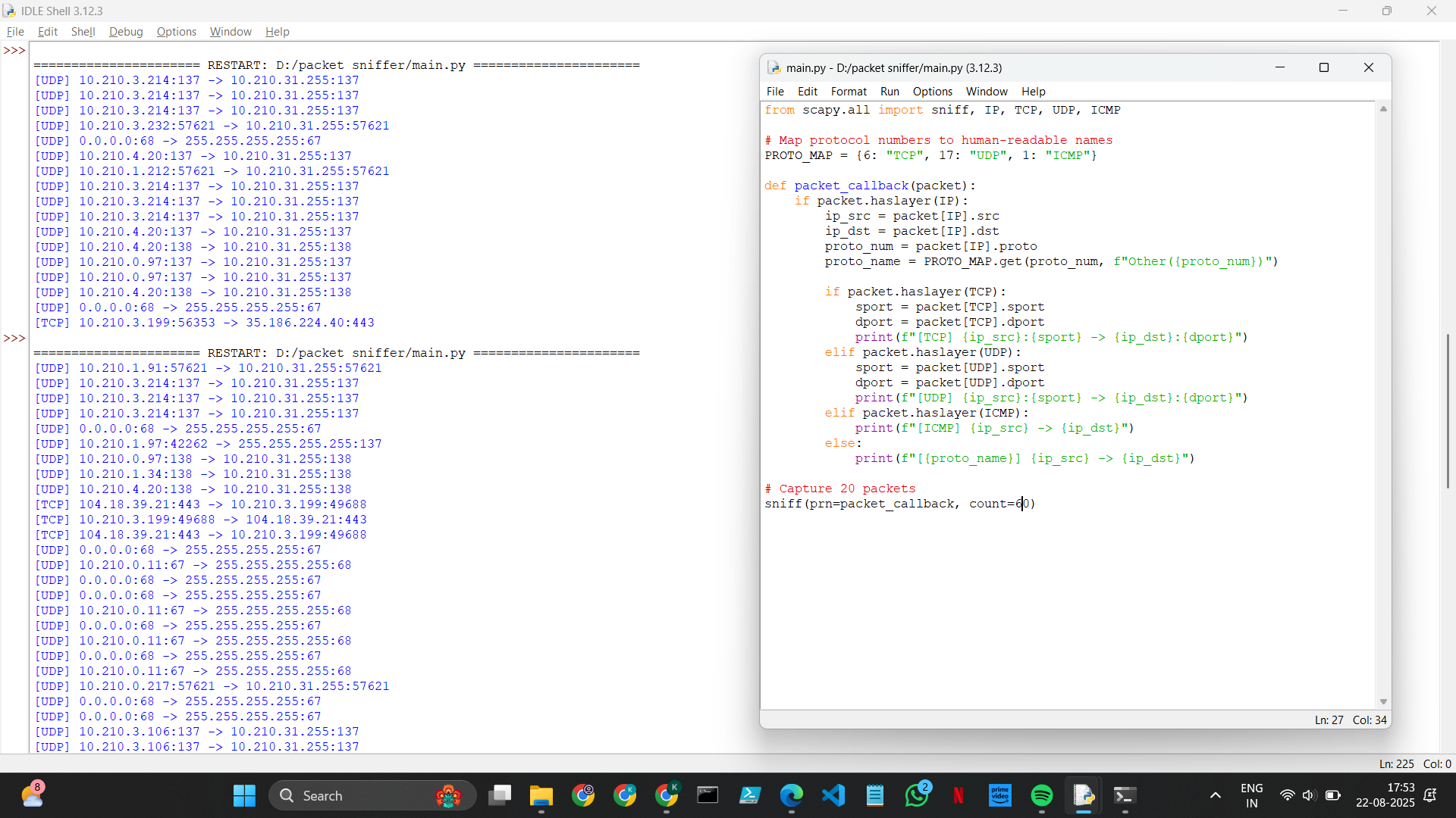 Packet Sniffer