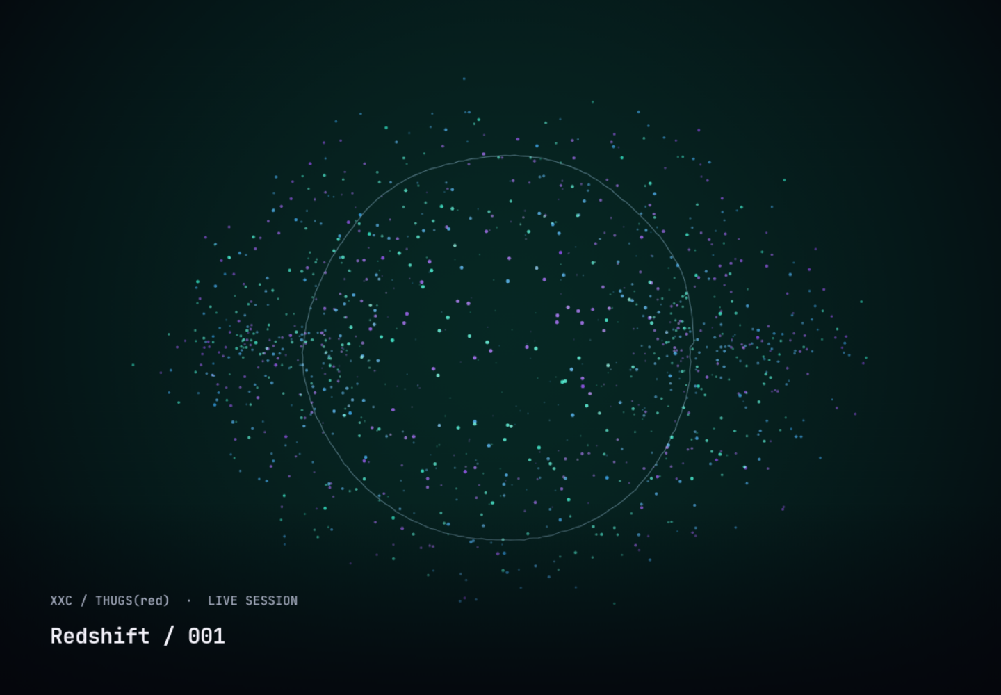 Live music visualization driven by Strudel output
