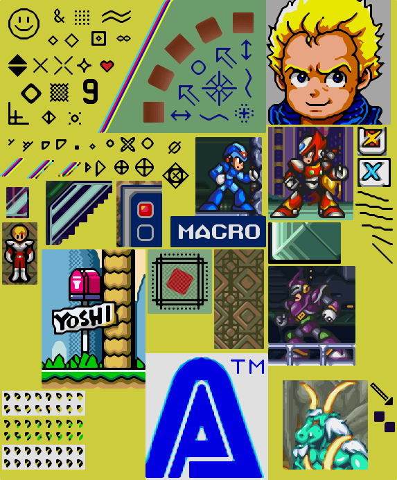 Sample 2, xBRZ scaled 3x with 5-bit LUT