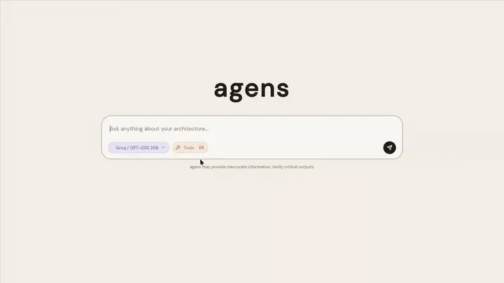 Agens Multi-Tool Live Demo