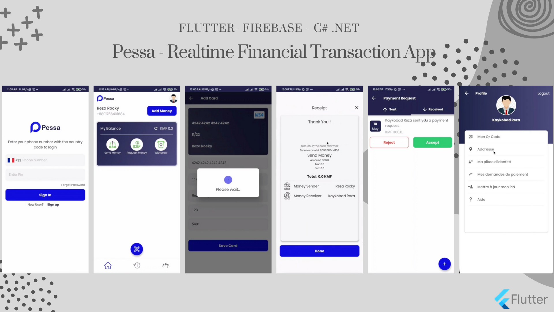 Pessa - Real-Time Financial Transaction Demo