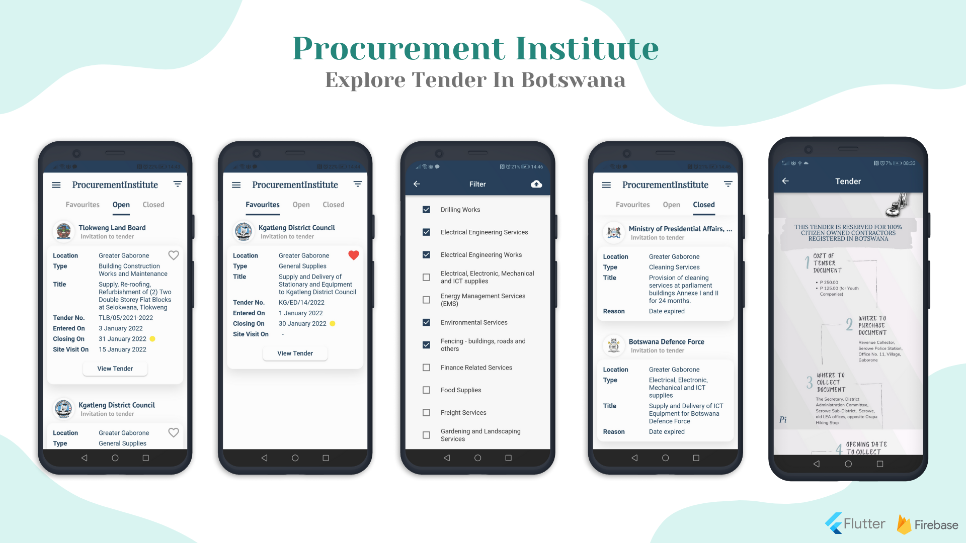 Procurement Institute - Explore Tenders in Botswana