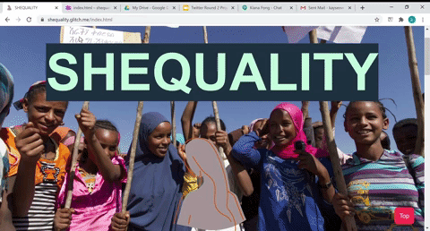 SHEQUALITY website home page