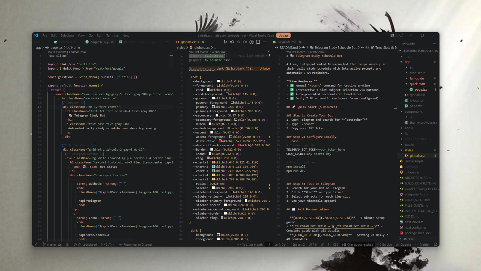 soft dark theme