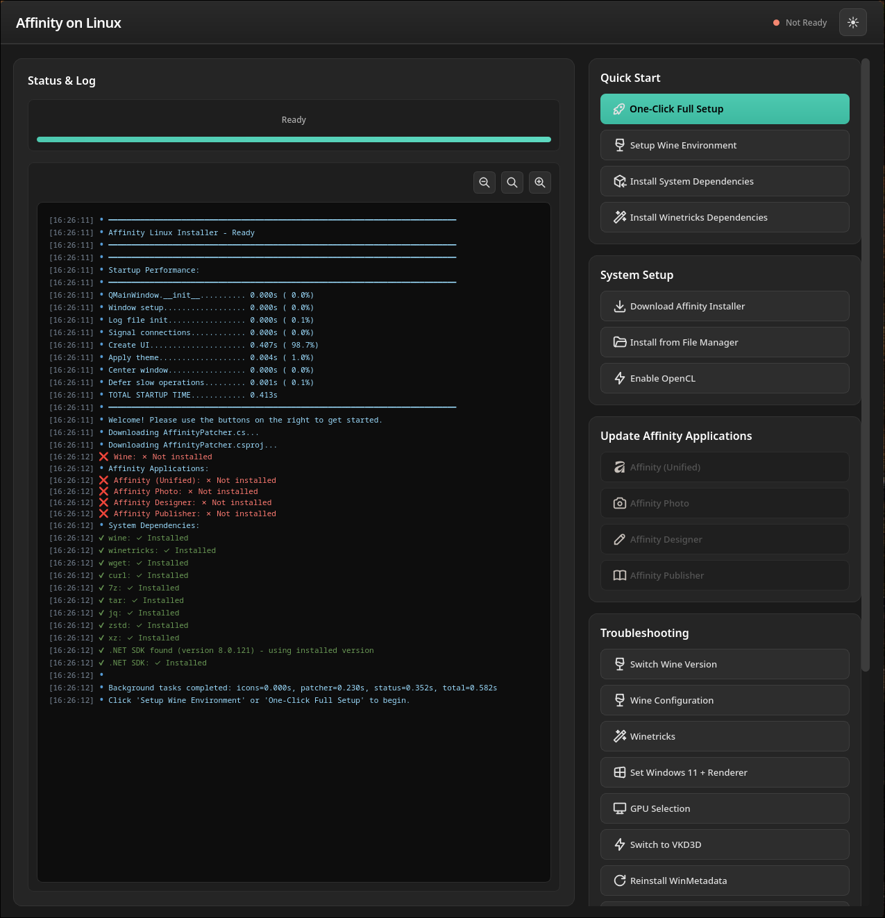 screenshot 1 of Affinity