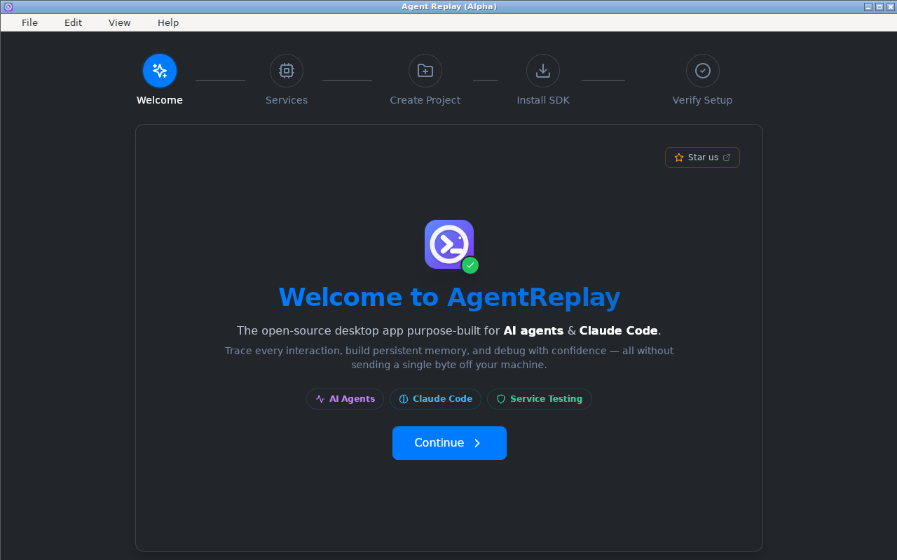 screenshot 1 of Agentreplay