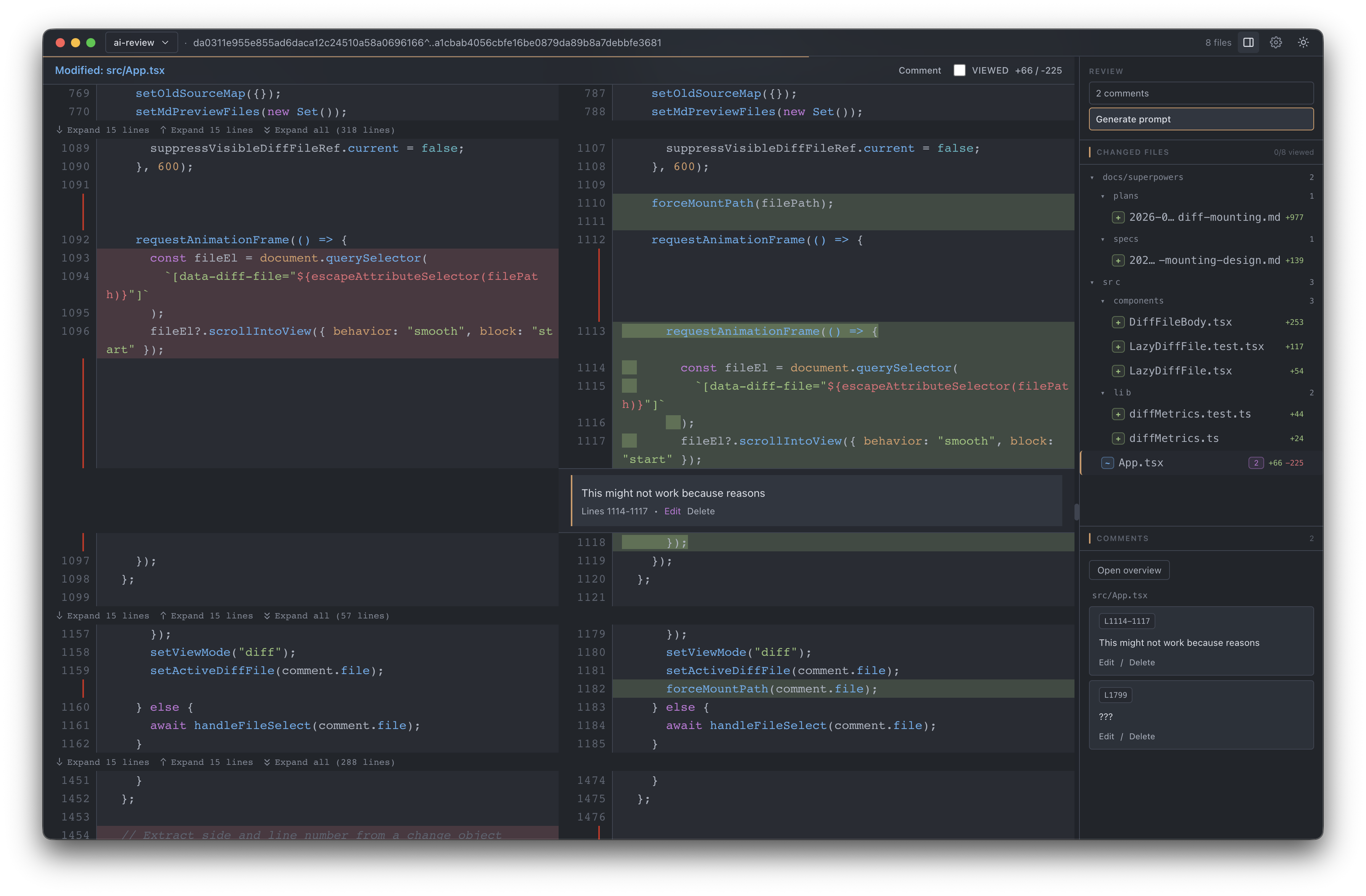 screenshot 1 of AI Review