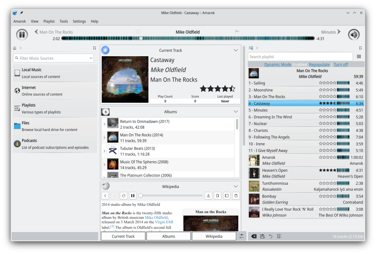screenshot 1 of Amarok