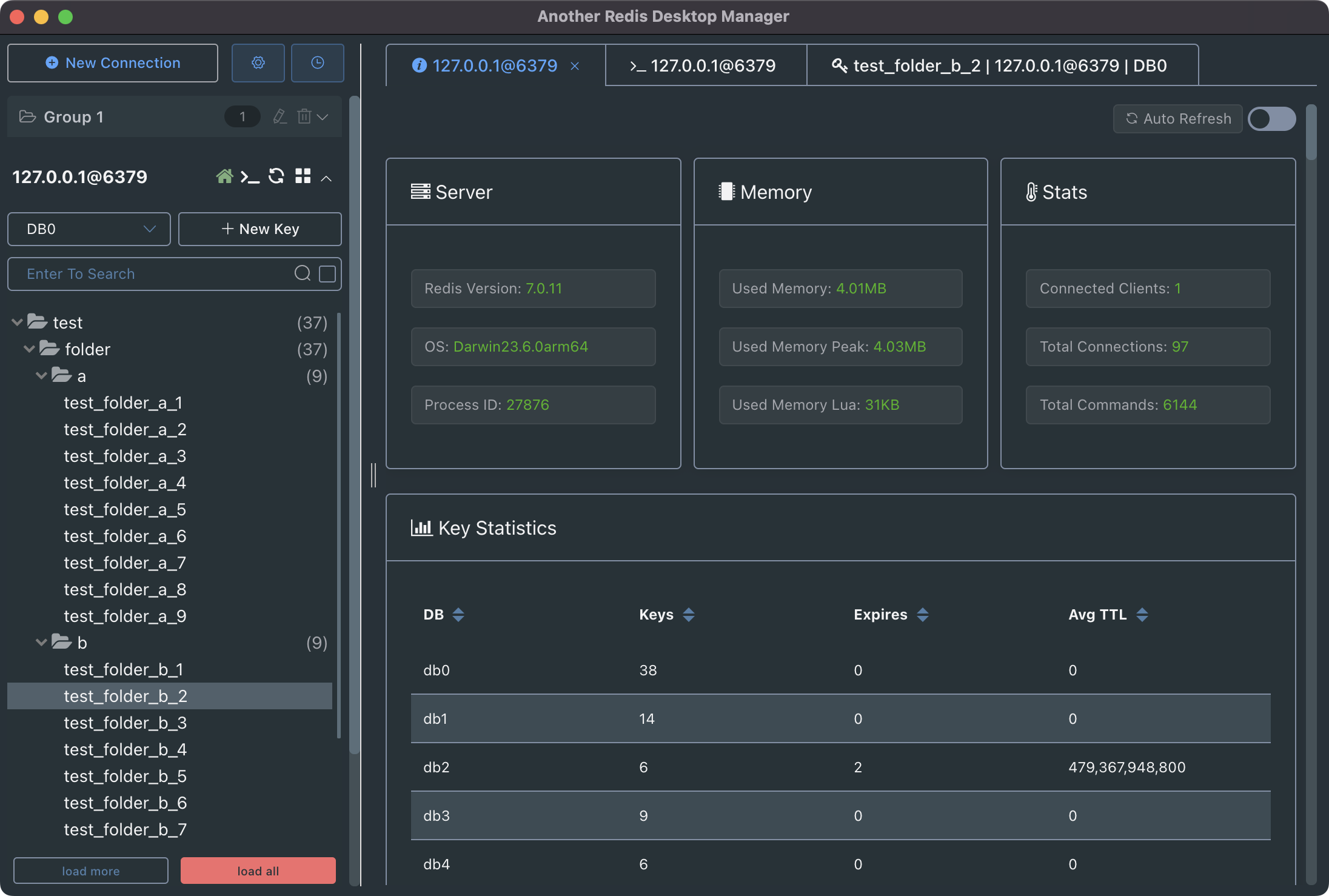 screenshot 1 of Another Redis Desktop Manager