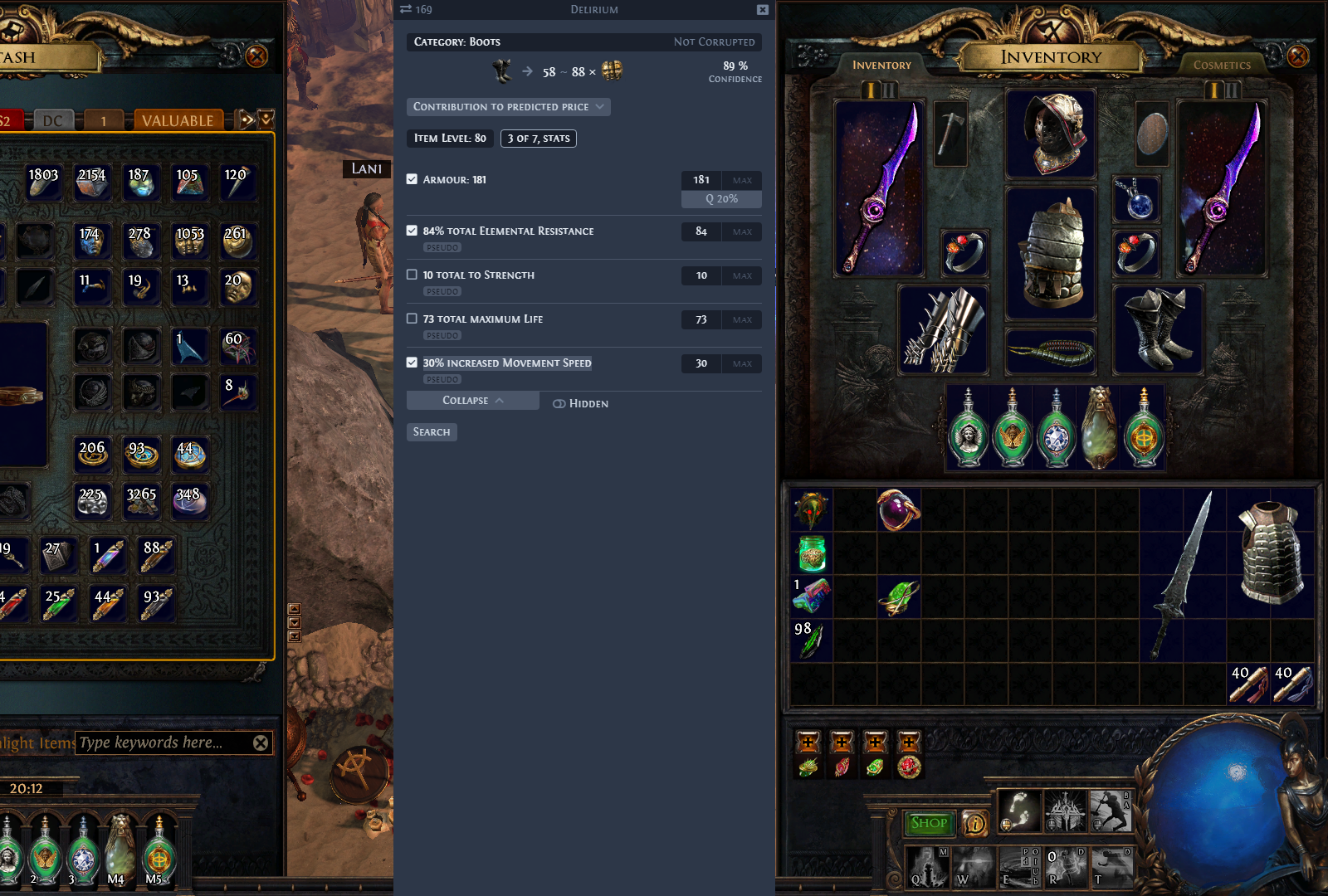 screenshot 1 of Awakened PoE Trade