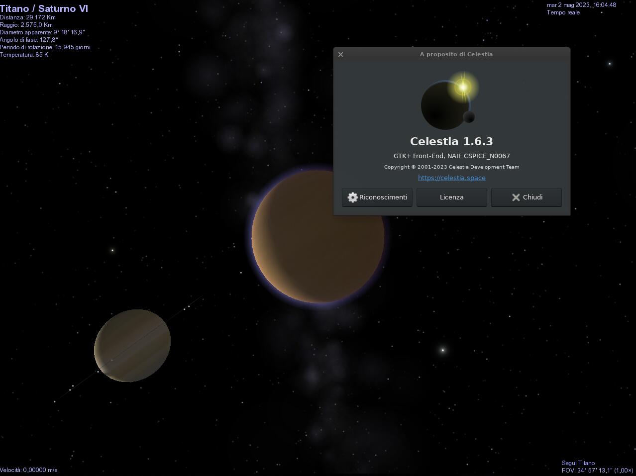 screenshot 1 of Celestia