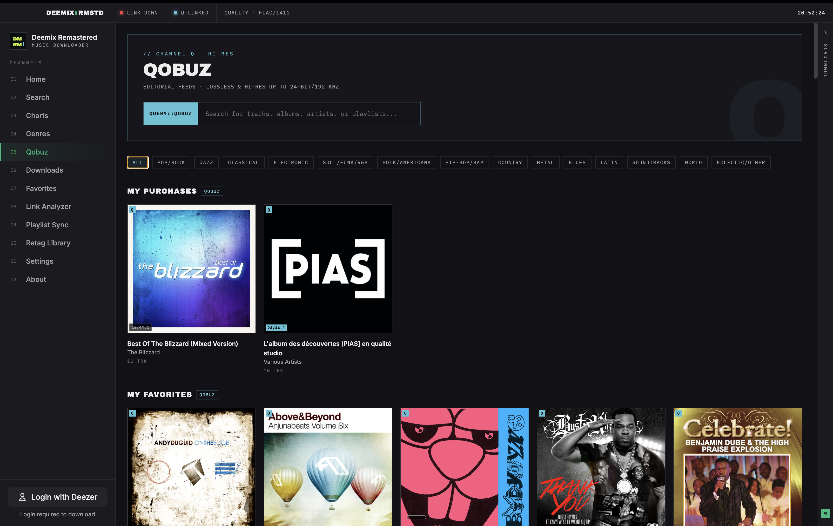 screenshot 1 of Deemix Remastered