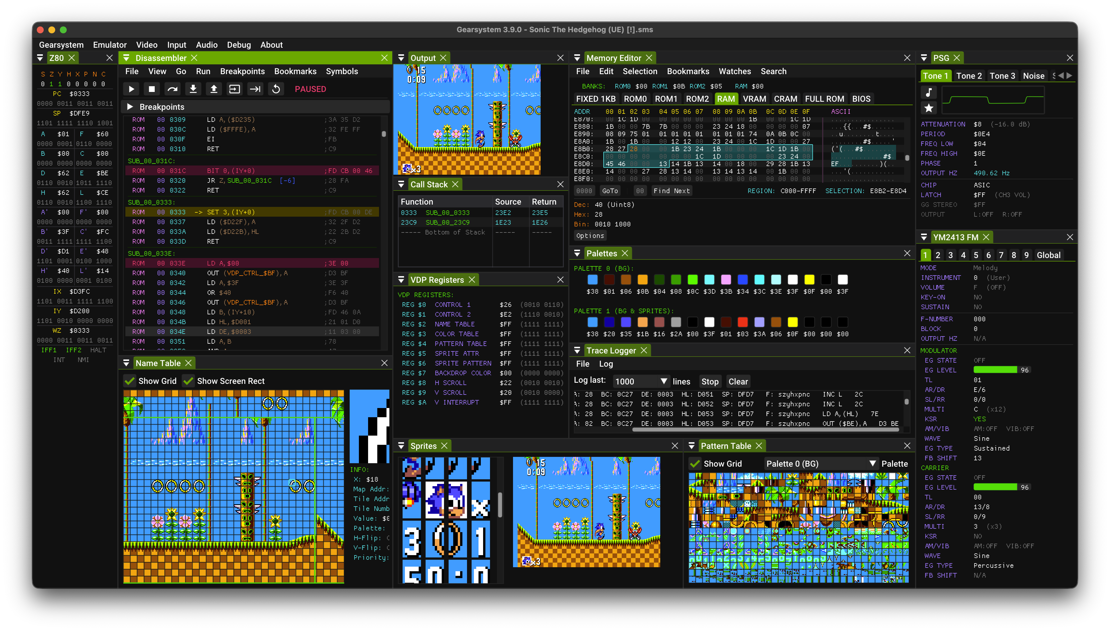 screenshot 1 of Gearsystem