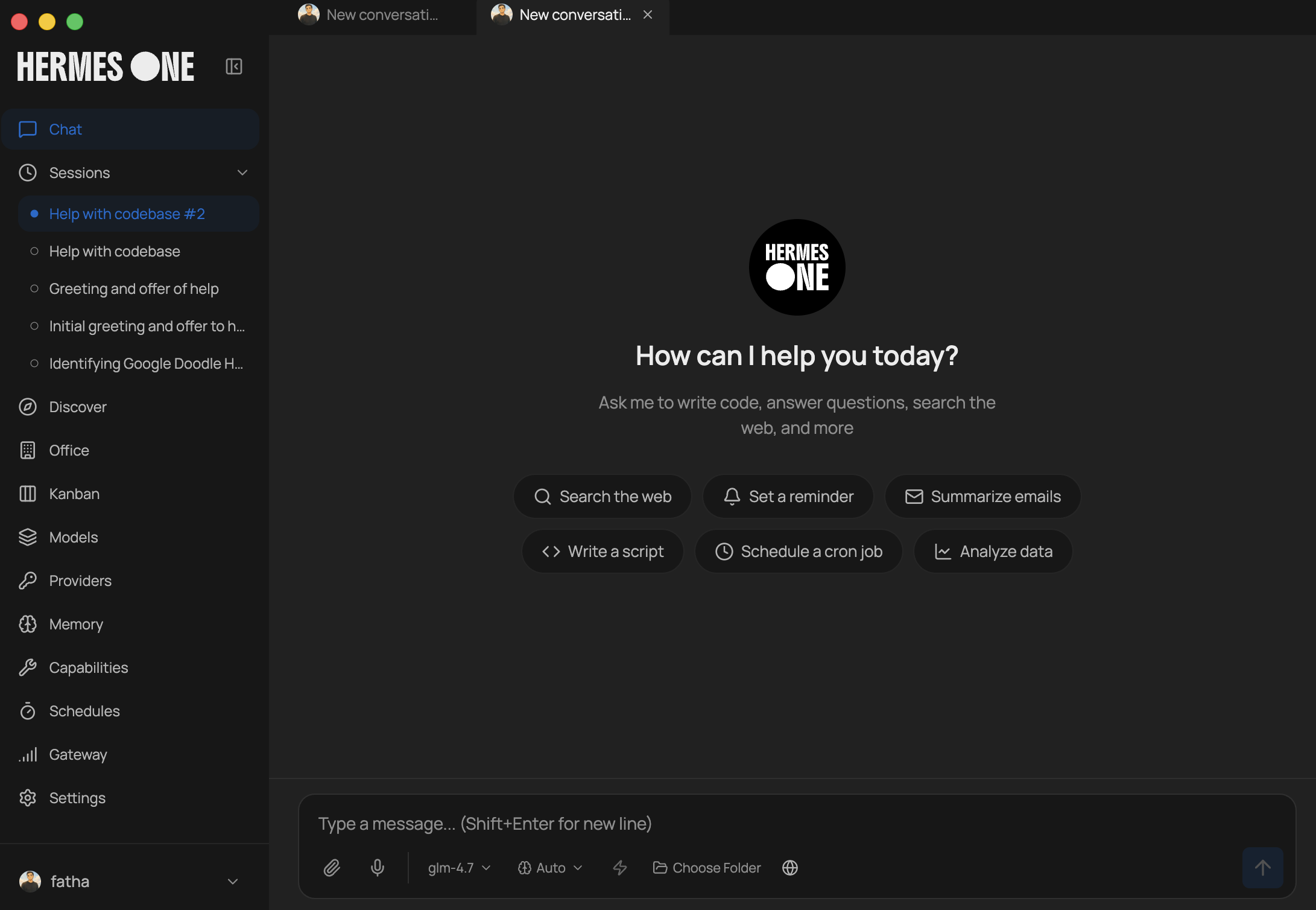 screenshot 1 of Hermes