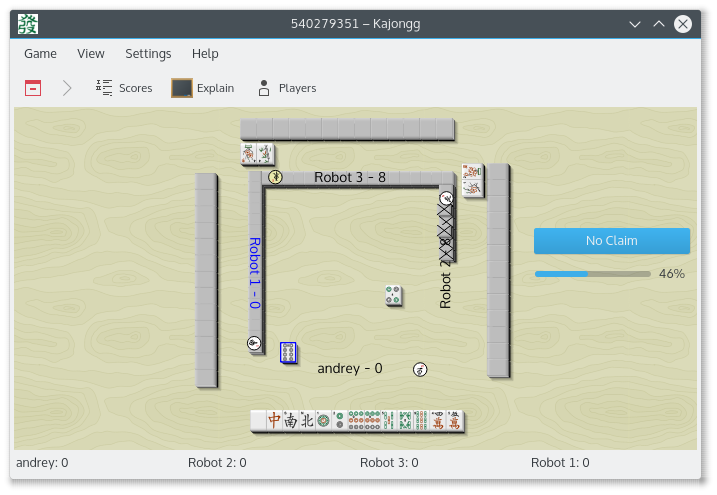 screenshot 1 of Kajongg