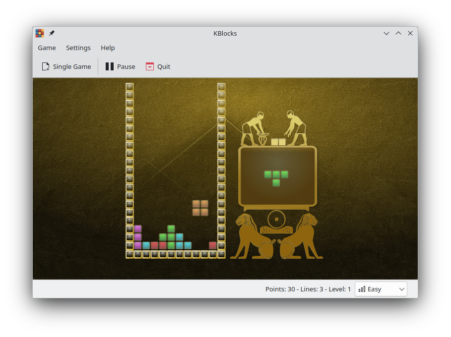 screenshot 1 of Kblocks