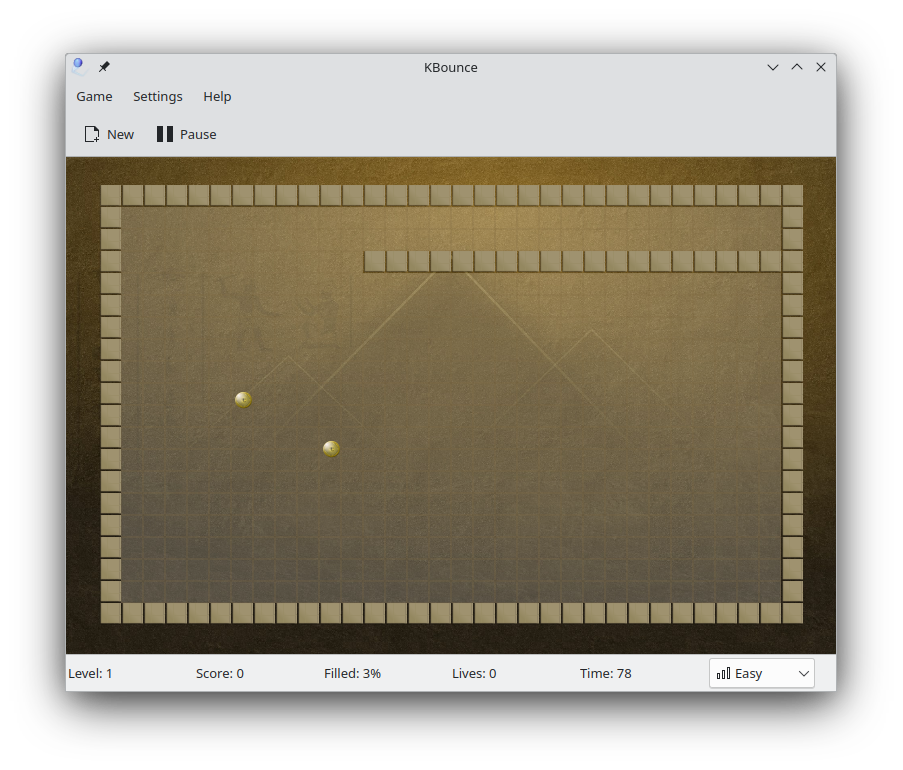 screenshot 1 of Kbounce