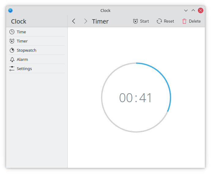 screenshot 1 of Kclock