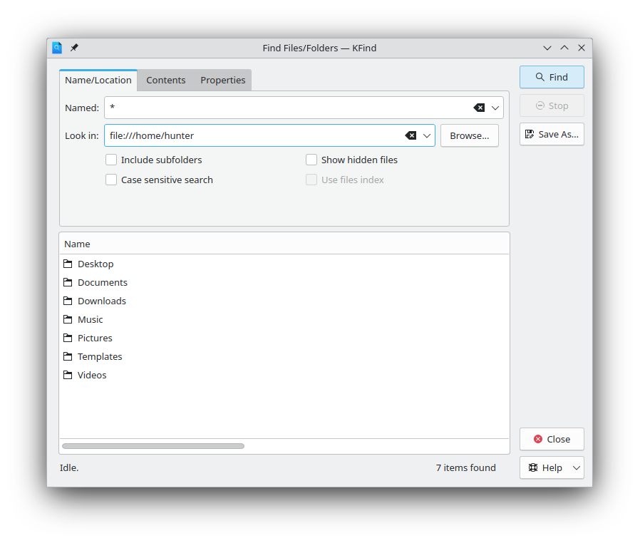 screenshot 1 of Kfind
