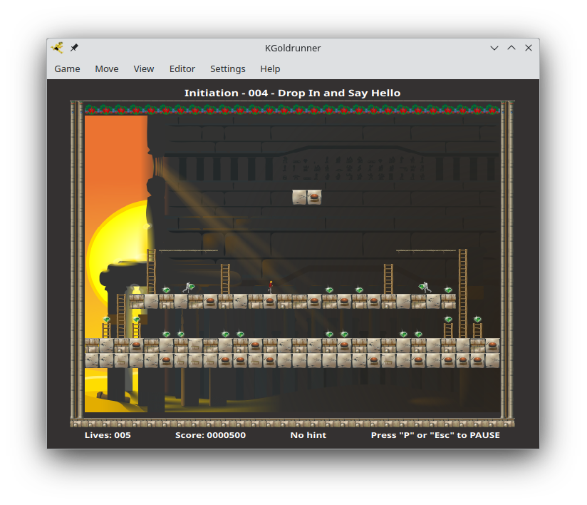 screenshot 1 of Kgoldrunner