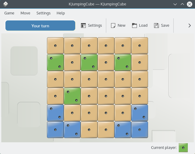 screenshot 1 of Kjumpingcube