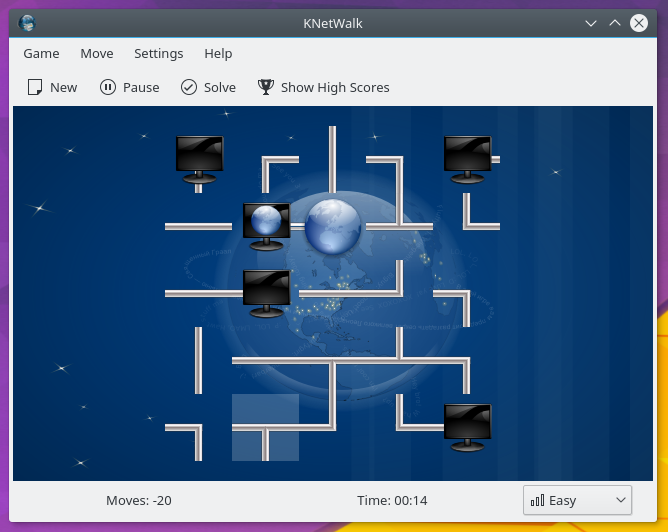 screenshot 1 of Knetwalk