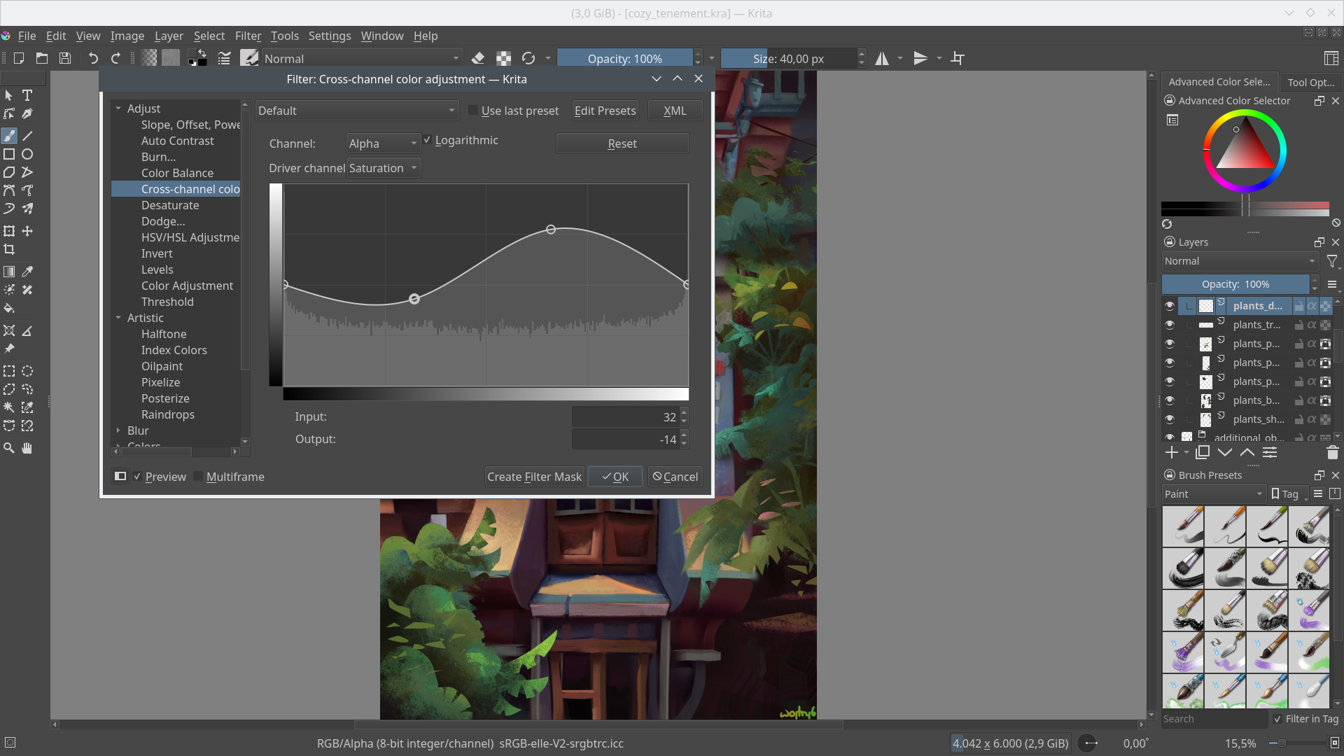screenshot 1 of Krita